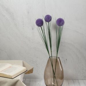 Искусственная ветка Аллиум - Атропурпуреум 66 см (Kaemingk, Нидерланды). Артикул: 800298