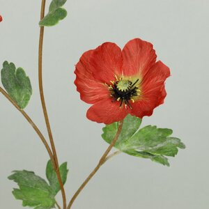 Искусственный цветок Мак - Red Charmique 71 см Kaemingk фото 2