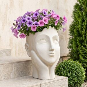 Декоративное кашпо Ошана 35*27 см песочное