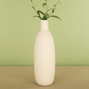 Фарфоровая ваза для цветов Кослада 26 см слоновая кость (Kaemingk, Нидерланды). Артикул: ID73101