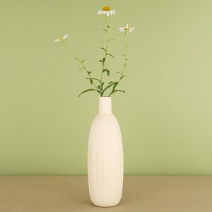 Фарфоровая ваза для цветов Кослада 26 см слоновая кость Kaemingk фото 2