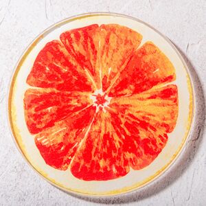 Набор подставок под кружки Grapefruit 9 см, 4 шт, стекло Kaemingk фото 3