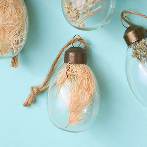 Пасхальные подвески Яйца - Dried Flower 5 см, 8 шт Kaemingk фото 5