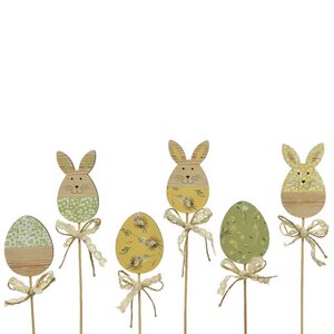 Пасхальные украшения на палочке Easter Style 30 см, 6 шт Kaemingk фото 5