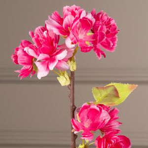 Искусственная ветка Цветущий Персик 100 см фуксия Kaemingk (Кейминг) фото 2