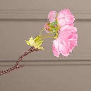 Искусственная ветка Цветущий Персик 76 см нежно-розовая Kaemingk (Кейминг) фото 4