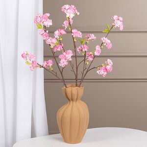 Искусственная ветка Цветущий Персик 76 см нежно-розовая (Kaemingk, Нидерланды). Артикул: 804072