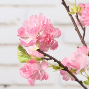 Искусственная ветка Цветущий Персик 76 см нежно-розовая Kaemingk фото 6