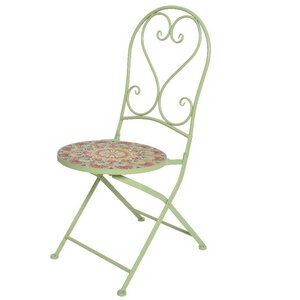 Складной стул с мозаикой Бернардо 93*46*39 см, металл Kaemingk фото 5