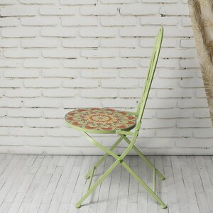 Складной стул с мозаикой Бернардо 93*46*39 см, металл Kaemingk фото 4