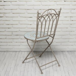 Складной стул с мозаикой Лионель 90*46*39 см, металл Kaemingk фото 4