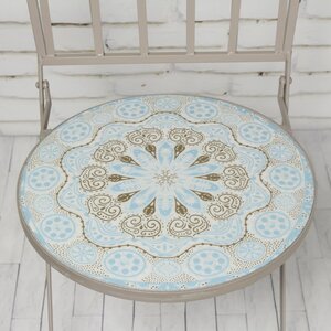 Складной стул с мозаикой Лионель 90*46*39 см, металл Kaemingk фото 2