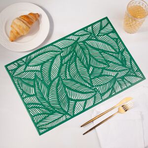 Сервировочная салфетка Адалин 45*30 см зеленая