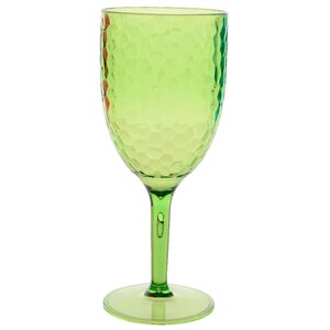 Пластиковый бокал для вина Портофино 20 см салатовый (Kaemingk, Нидерланды). Артикул: ID64458