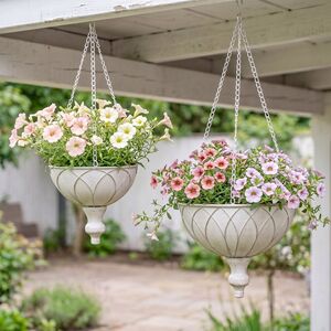 Набор подвесных кашпо Джозефин 19-24 см, 2 шт