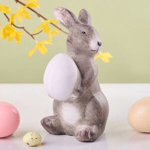Керамическая садовая фигурка Пасхальный Кролик Майкл 15 см Kaemingk фото 3