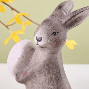 Керамическая садовая фигурка Пасхальный Кролик Майкл 15 см Kaemingk фото 2