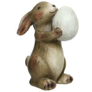 Керамическая садовая фигурка Пасхальный Кролик Данте 14 см Kaemingk фото 7