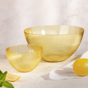 Пластиковый салатник Гранвиль желтый