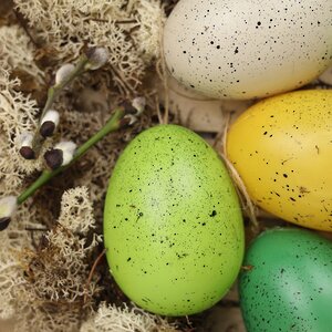 Пасхальные украшения Яйца Wonderful Easter 9 см, 6 шт, подвеска Kaemingk фото 4