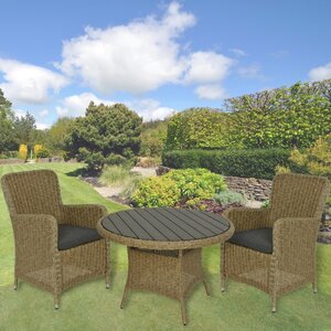 Комплект плетёной мебели Windsor Royal: 4 кресла + 1 столик