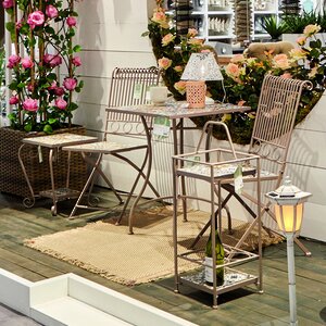 Комплект садовой мебели с мозаикой Гран Тулуз: 1 стол + 3 стула Kaemingk фото 3