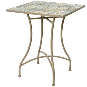 Металлический стол с мозаикой Гран Тулуз 72*58 см (Kaemingk, Нидерланды). Артикул: ID63341