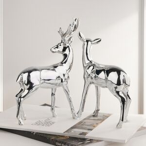 Набор декоративных фигурок Олени - Семейство Тобиа 23 см, 2 шт Boltze фото 7