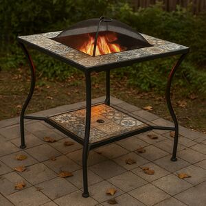 Стол для костра с мозаикой Гран Тулуз 55*55 см, металл Kaemingk фото 2
