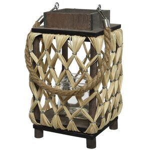 Подсвечник фонарь Natural Style 31 см Kaemingk фото 5