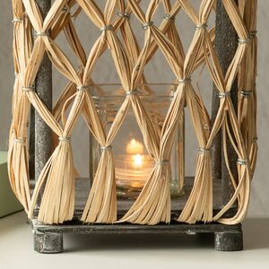 Подсвечник фонарь Natural Style 31 см Kaemingk фото 3