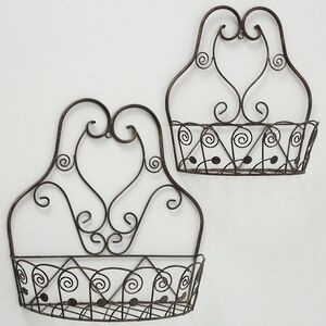 Подвесное кашпо Шебби 32*28 см, металл Boltze фото 4