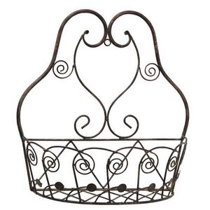 Подвесное кашпо Шебби 32*28 см, металл Boltze фото 6