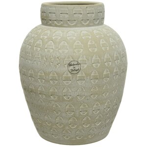 Керамическая ваза Сорренто 45 см (Kaemingk, Нидерланды). Артикул: ID73115