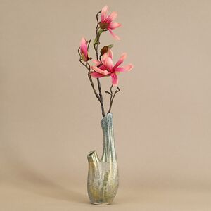 Керамическая ваза Портела 21 см зеленая Kaemingk (Кейминг) фото 2