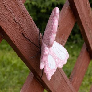 Подвесное садовое украшение Бабочка Джудис 25 см, керамика Kaemingk (Кейминг) фото 2