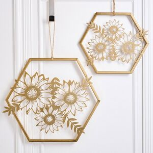 Набор декоративных панно Flower Symphony 39 см, 2 шт Kaemingk фото 1