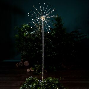 Садовый светильник Фейерверк 100*36 см, 152 теплые белые LED, контроллер+таймер, на батарейках, IP44 Star Trading (Стар Трэйдинг) фото 2