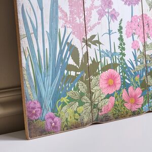 Деревянное панно в стиле Прованс - Цветение Руссийона 40*40 Kaemingk фото 4