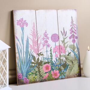 Деревянное панно в стиле Прованс - Цветение Руссийона 40*40 Kaemingk фото 6