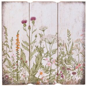 Деревянное панно в стиле Прованс - Цветочный аромат Руссийона 40*40 (Kaemingk, Нидерланды). Артикул: 862227-3