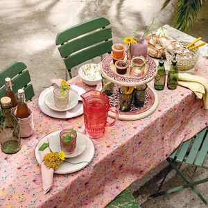 Набор для воды Робертино: кувшин + 3 стакана, розовый, стекло, уцененный Kaemingk фото 2