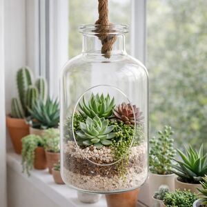 Подвесная ваза-флорариум Nora 24 см