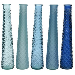 Набор стеклянных ваз Blue Lagoon 32 см, 5 шт Kaemingk фото 2