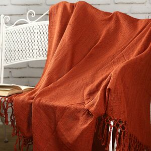 Плед Terracotta 170*130 см (Kaemingk, Нидерланды). Артикул: 878377-2