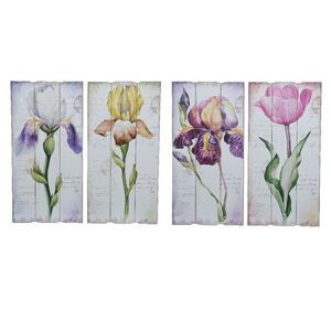 Деревянное панно Прованс - Аметистовый Тюльпан 60*30 см Kaemingk фото 8