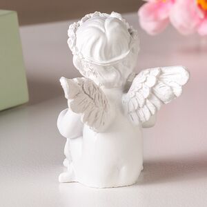 Декоративная фигурка Ангелочек Натаниэль с розой 7 см Breitner (Брайтнер) фото 3