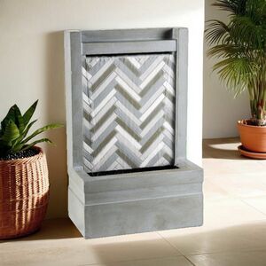 Декоративный фонтан Soft Geometry 52 см Kaemingk фото 2