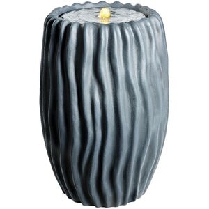 Декоративный фонтан Ritteri 54 см антрацитовый, с LED подсветкой Kaemingk фото 5