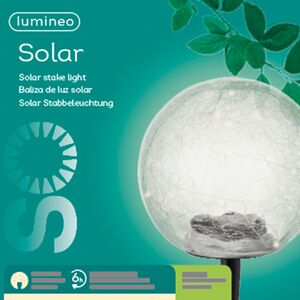 Садовый солнечный светильник Solar Monaco 15 см, IP44 Kaemingk фото 5